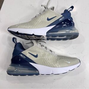 Nike Air Max 270 Light Bone and Diffused Blue color Women’s size 8.5- Like New